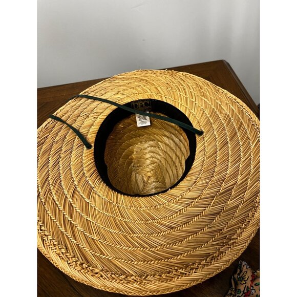 DPC Dorfman Pacific Pine Weaved Straw Universal Wide Brim Summer Hat size Small - Picture 4 of 9